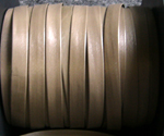 Lederband olivbraun - LEBA006