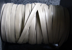 Lederband olivgrau - LEBA011