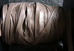 Lederband beigebraun - LEBA017